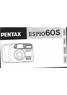 Pentax Espio 60 manual. Camera Instructions.